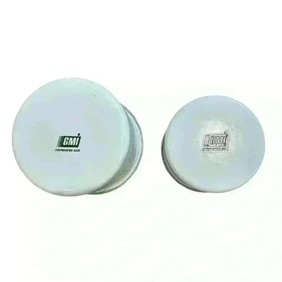 GMI Enamelware Canister Set/Storage Containers Set of 2 - Picture 3 of 6